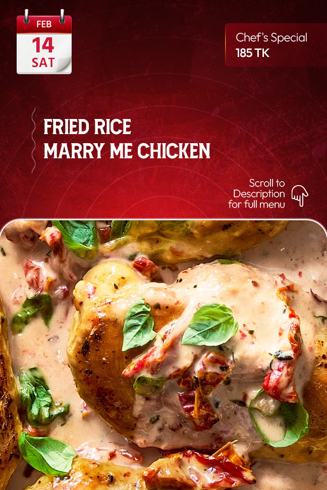 14 February 2026 - TODAY'S SPECIAL