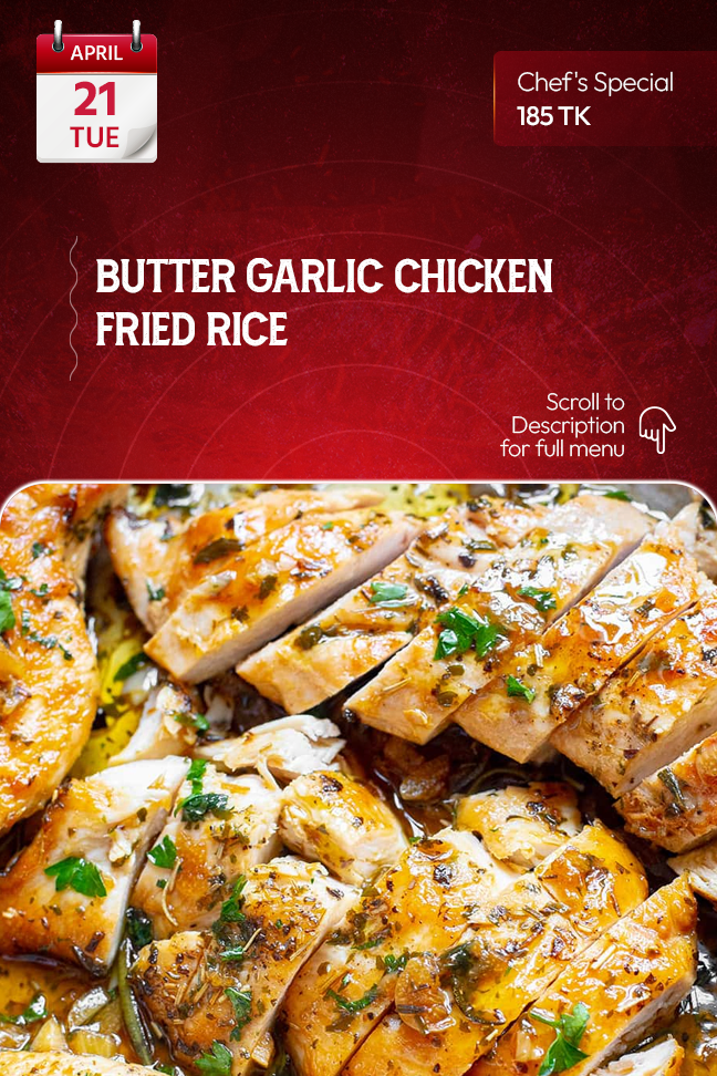 21 April 2026 - TODAY'S SPECIAL