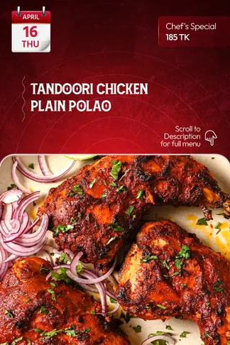 16 April 2026 - TODAY'S SPECIAL