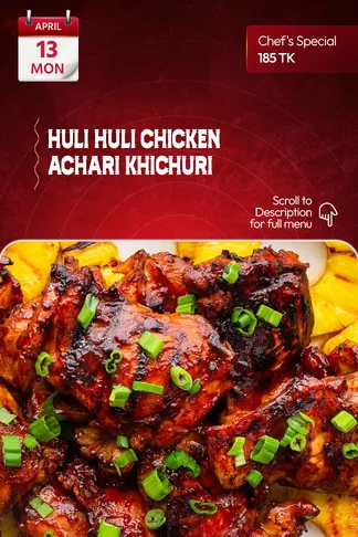 15 April 2026 - TODAY'S SPECIAL