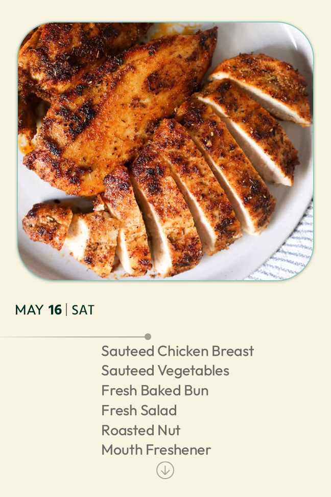 16 May 2026 - Diet