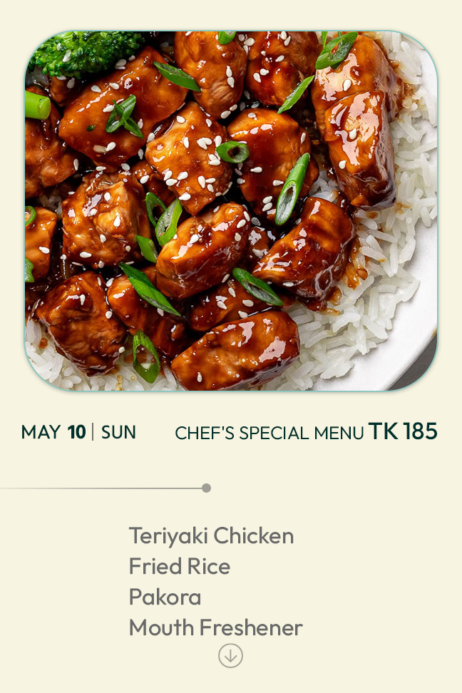 10 May 2026 - TODAY'S SPECIAL