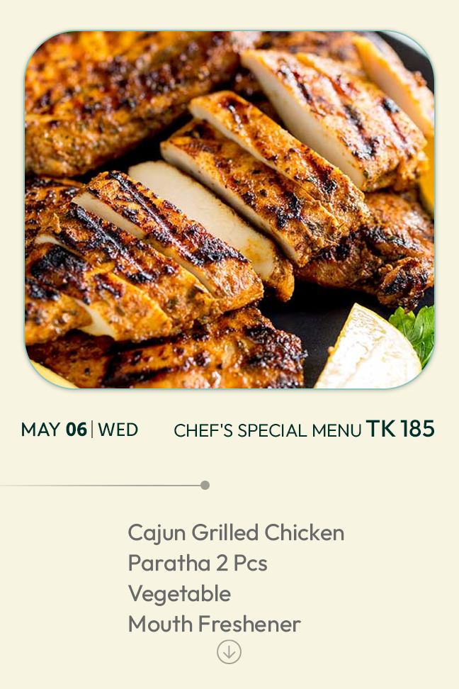 6 May 2026 - TODAY'S SPECIAL