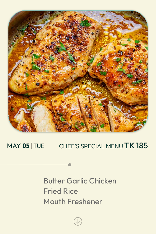 5 May 2026 - TODAY'S SPECIAL