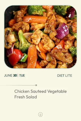30 June 2026 - Diet