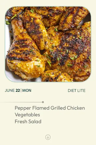 22 June 2026 - Diet