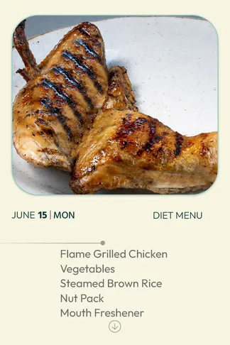 15 June 2026 - Diet