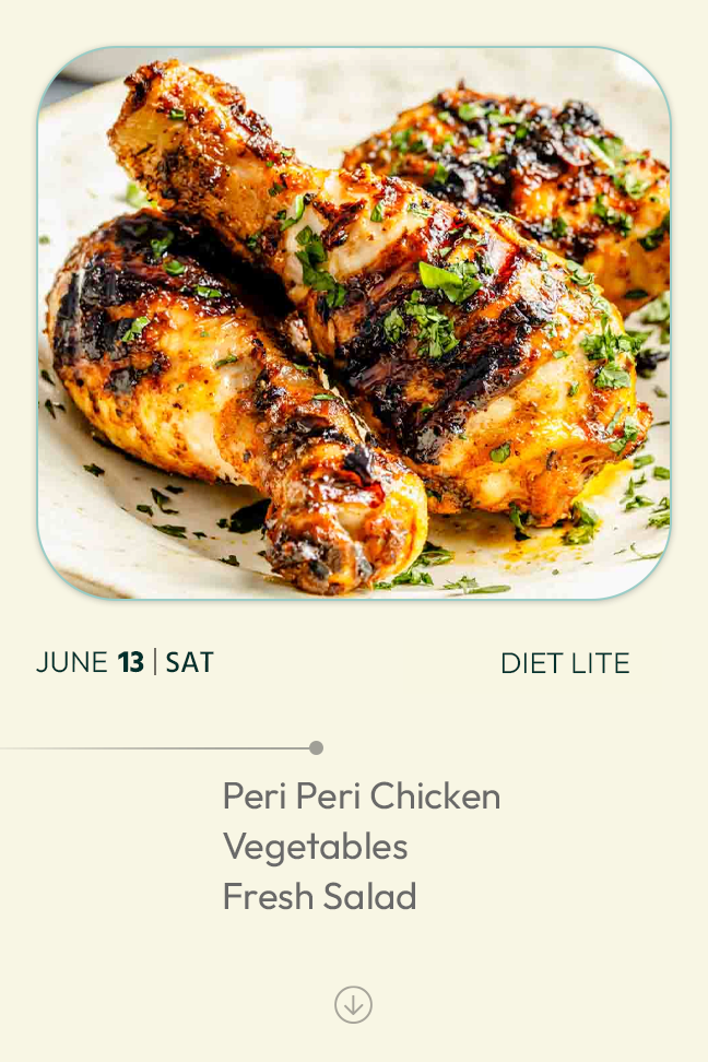13 June 2026 - Diet
