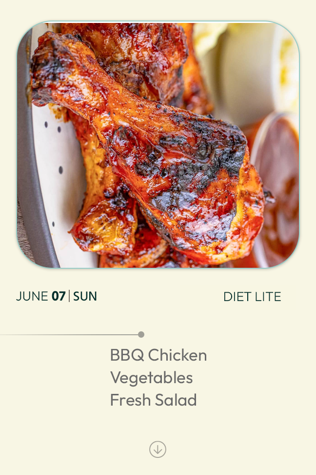 7 June 2026 - Diet