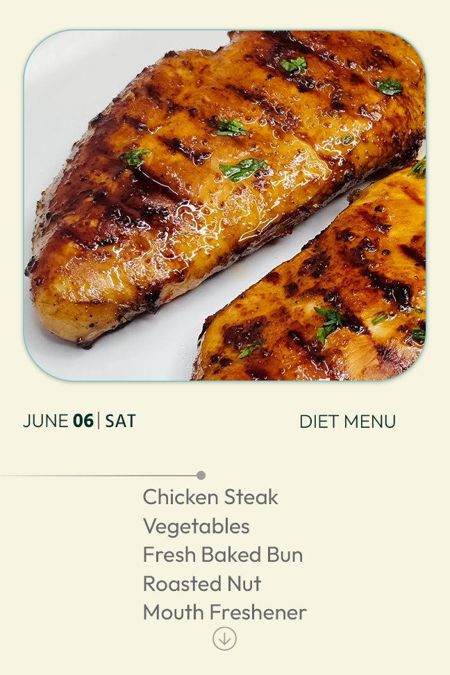 6 June 2026 - Diet
