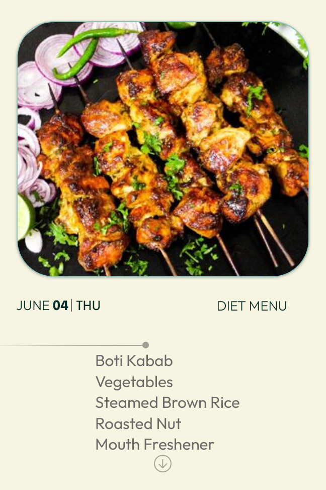 4 June 2026 - Diet