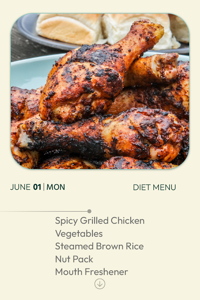 1 June 2026 - Diet