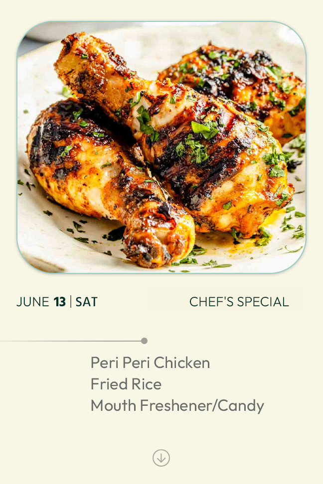 13 June 2026 - TODAY'S SPECIAL