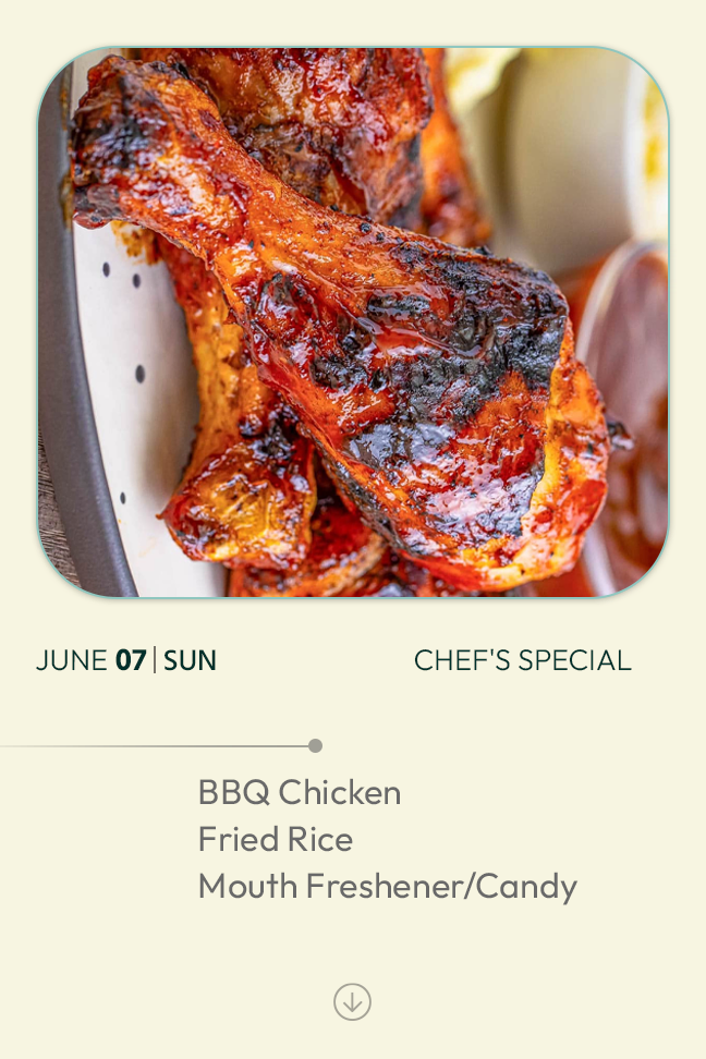 7 June 2026 - TODAY'S SPECIAL