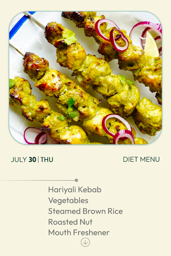 30 July 2026 - Diet