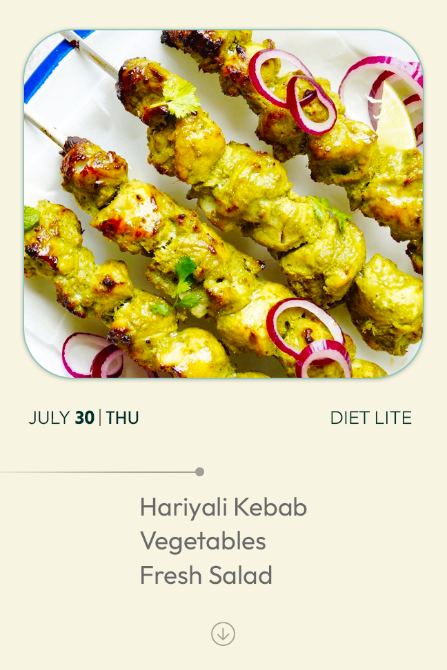 30 July 2026 - Diet