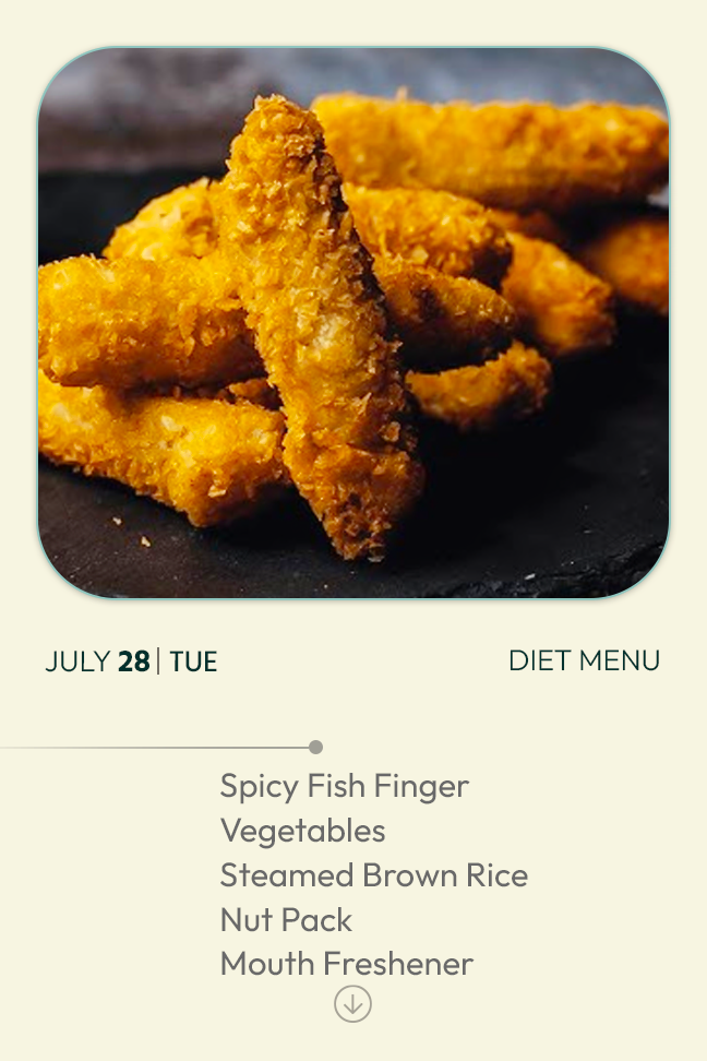 28 July 2026 - Diet