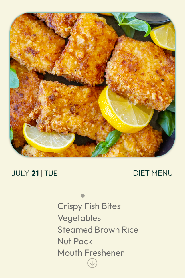 21 July 2026 - Diet