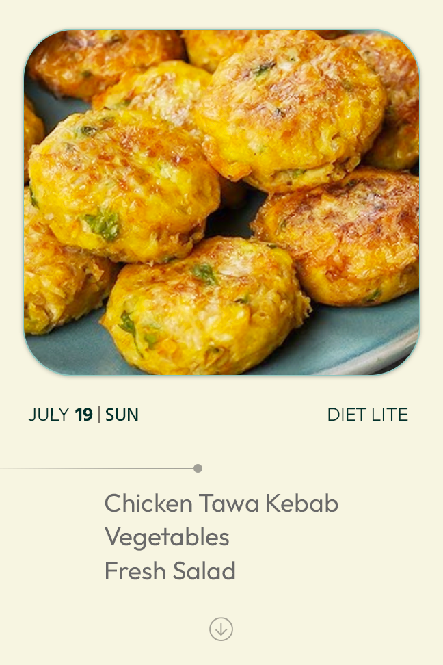 19 July 2026 - Diet