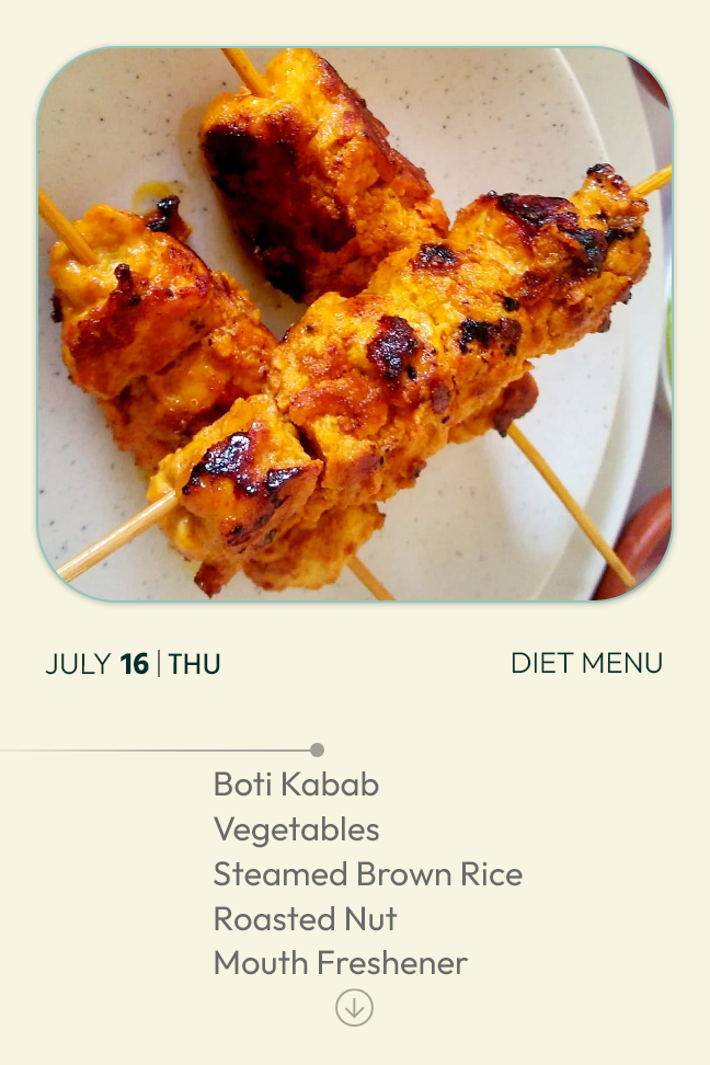 16 July 2026 - Diet