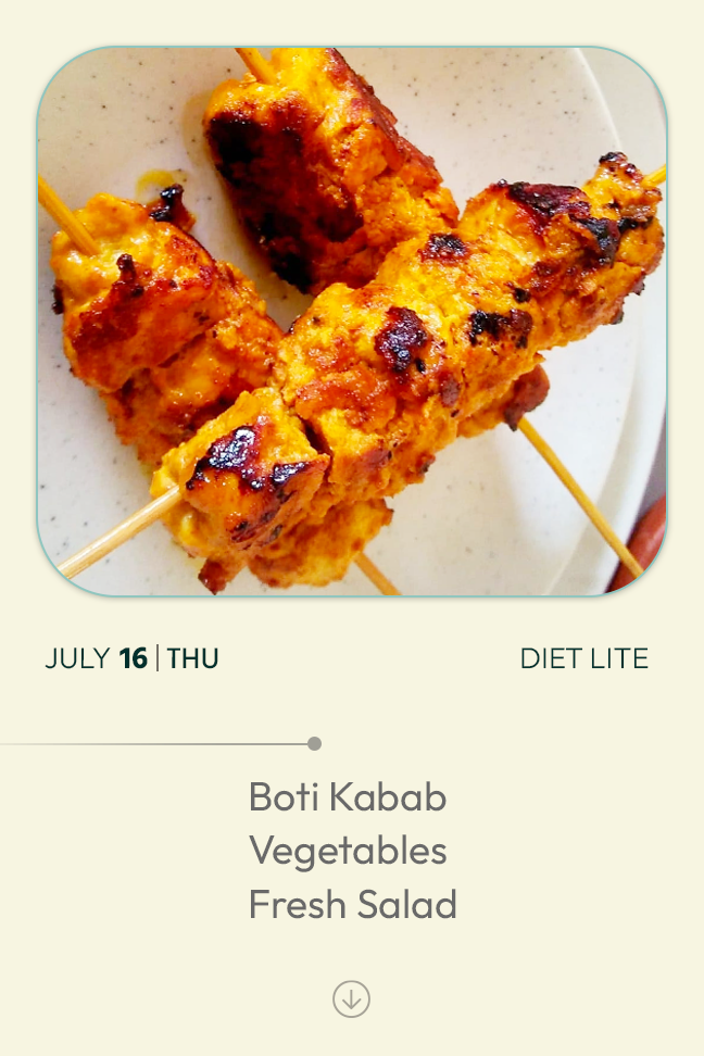 16 July 2026 - Diet