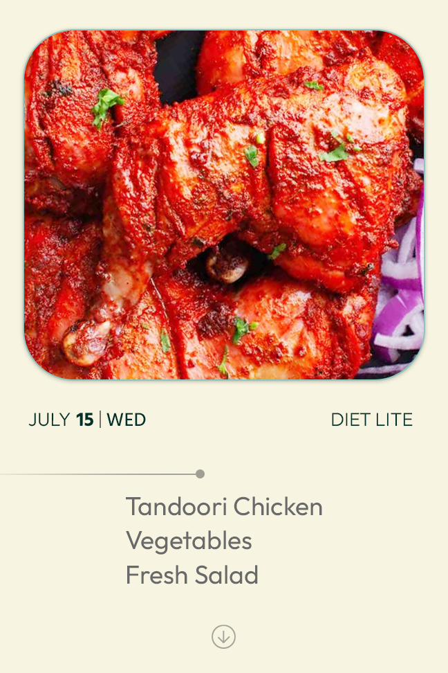 15 July 2026 - Diet