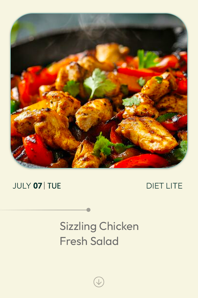 7 July 2026 - Diet