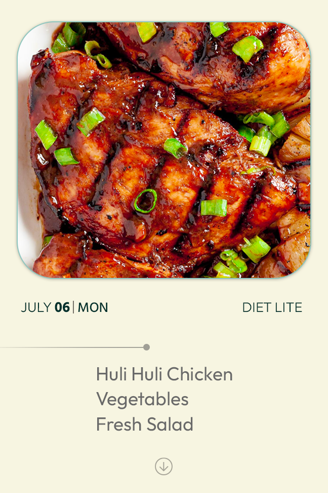 6 July 2026 - Diet