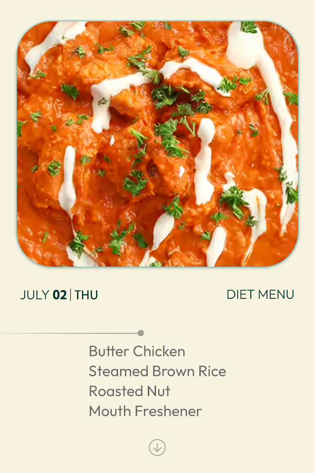 2 July 2026 - Diet