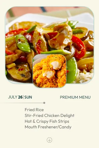 26 July 2026 - TODAY'S SPECIAL
