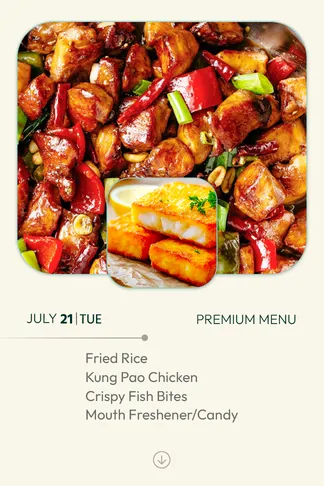 21 July 2026 - TODAY'S SPECIAL