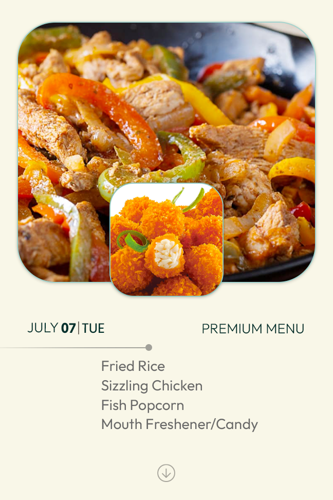 7 July 2026 - TODAY'S SPECIAL