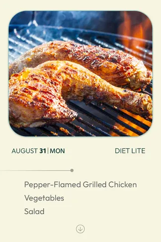 31 August 2026 - Diet