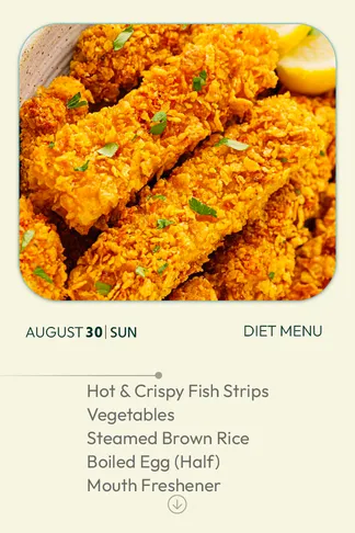 30 August 2026 - Diet
