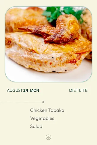 24 August 2026 - Diet