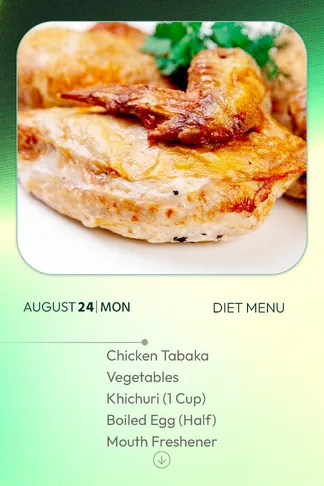 24 August 2026 - Diet