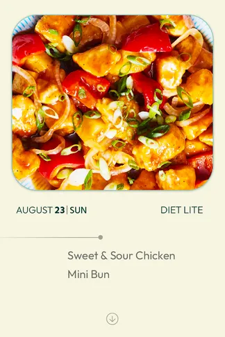 23 August 2026 - Diet