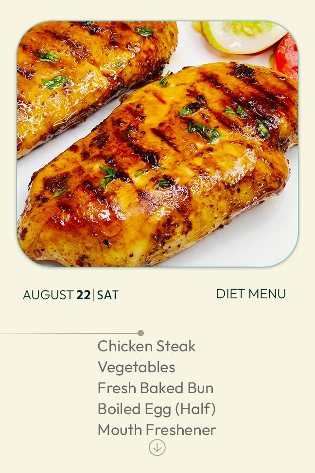 22 August 2026 - Diet