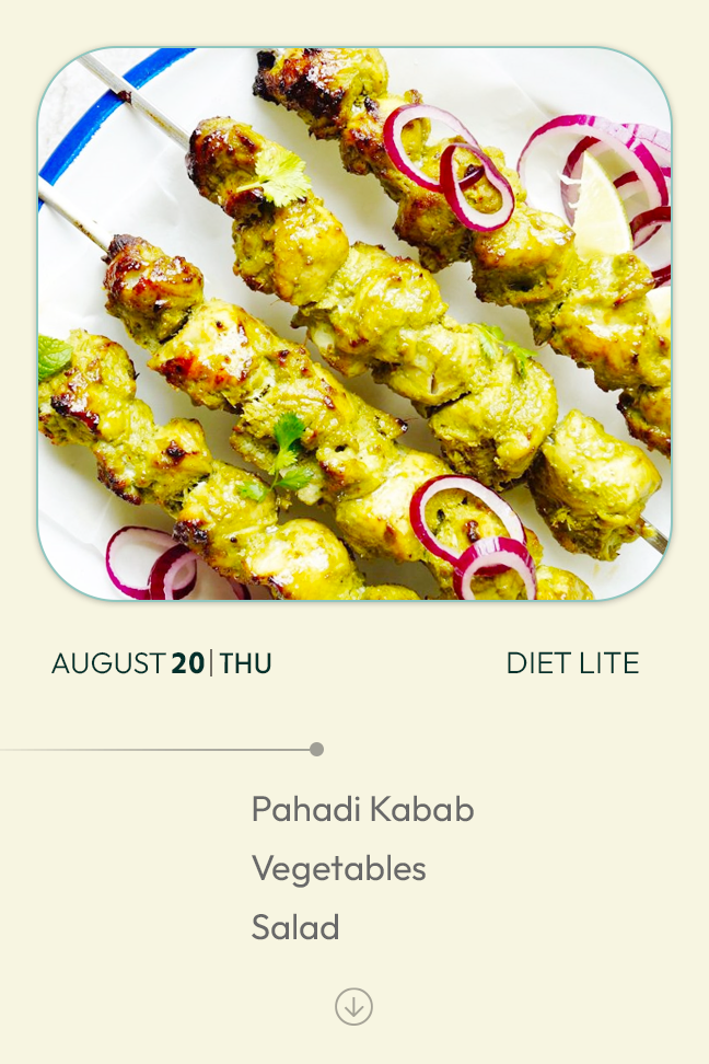 20 August 2026 - Diet