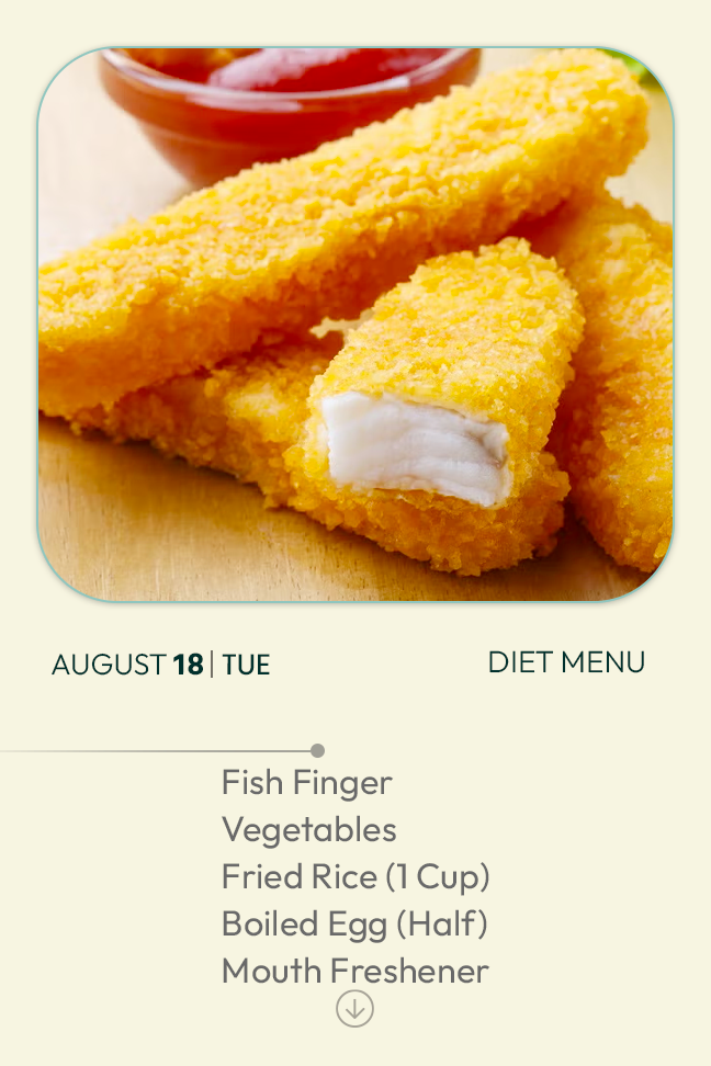 18 August 2026 - Diet
