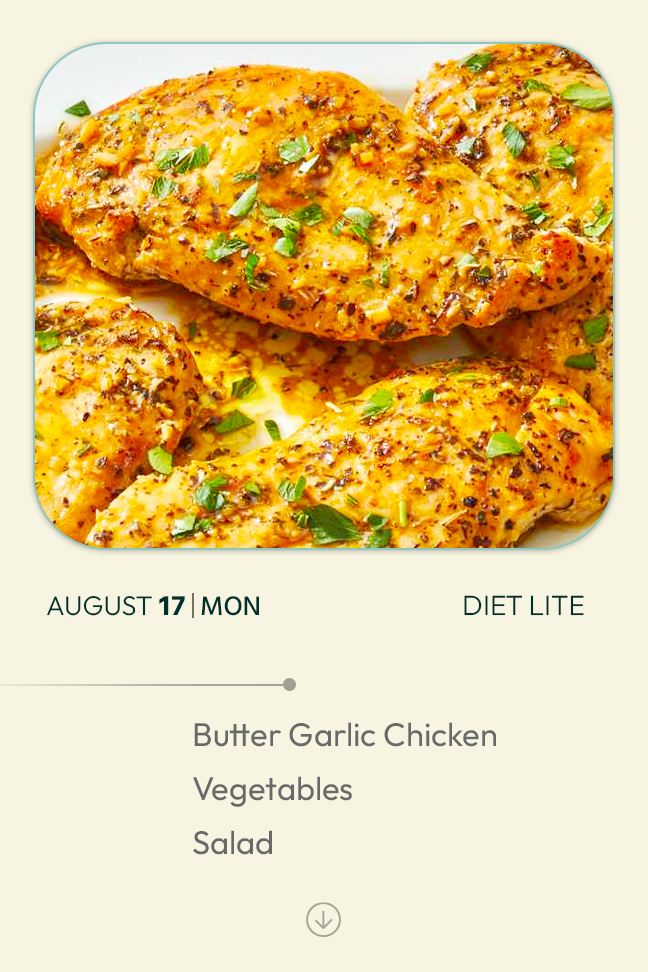17 August 2026 - Diet