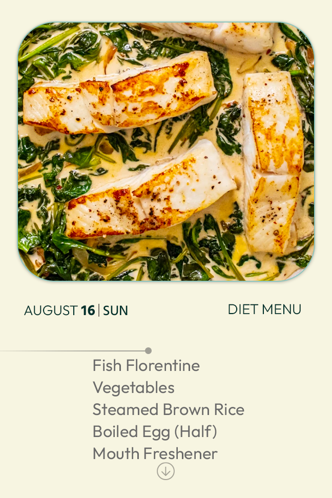 16 August 2026 - Diet