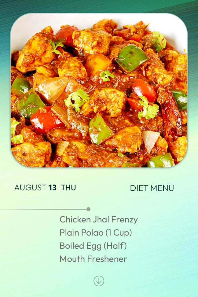 13 August 2026 - Diet