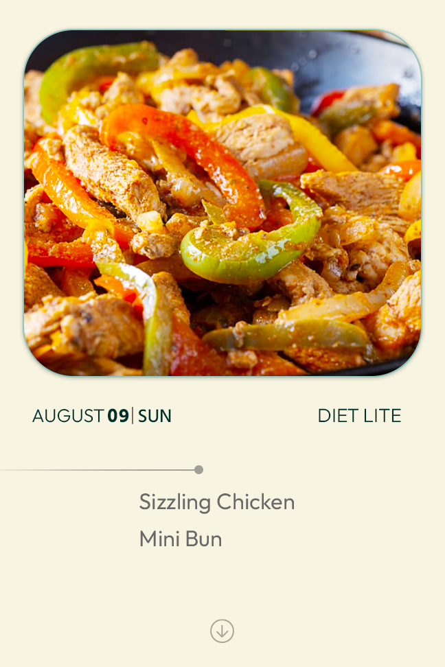 9 August 2026 - Diet