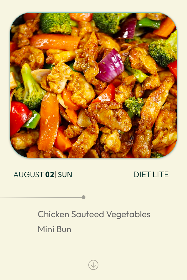 2 August 2026 - Diet