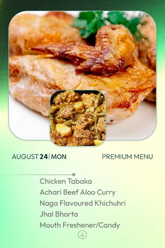24 August 2026 - TODAY'S SPECIAL