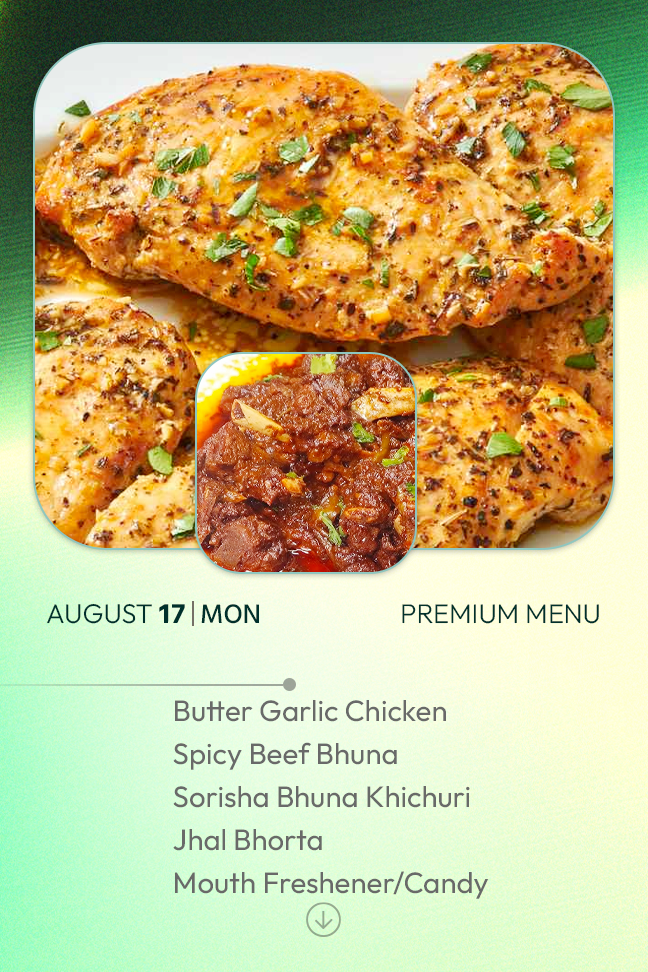 17 August 2026 - TODAY'S SPECIAL