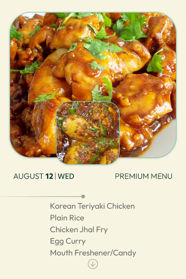 12 August 2026 - TODAY'S SPECIAL