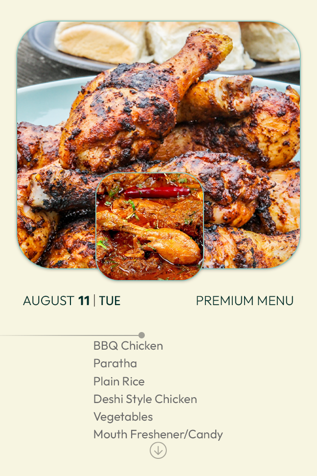 11 August 2026 - TODAY'S SPECIAL