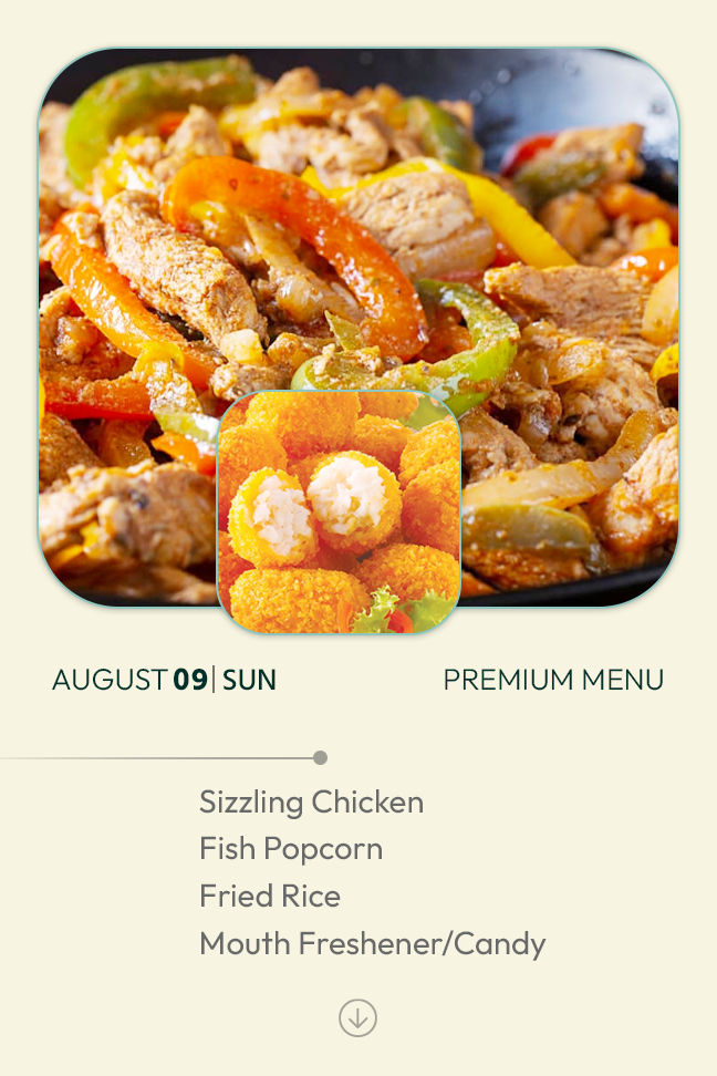 9 August 2026 - TODAY'S SPECIAL